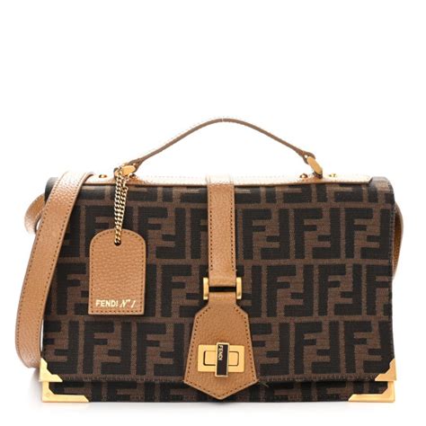 fendi classico no 1 zucca satchel